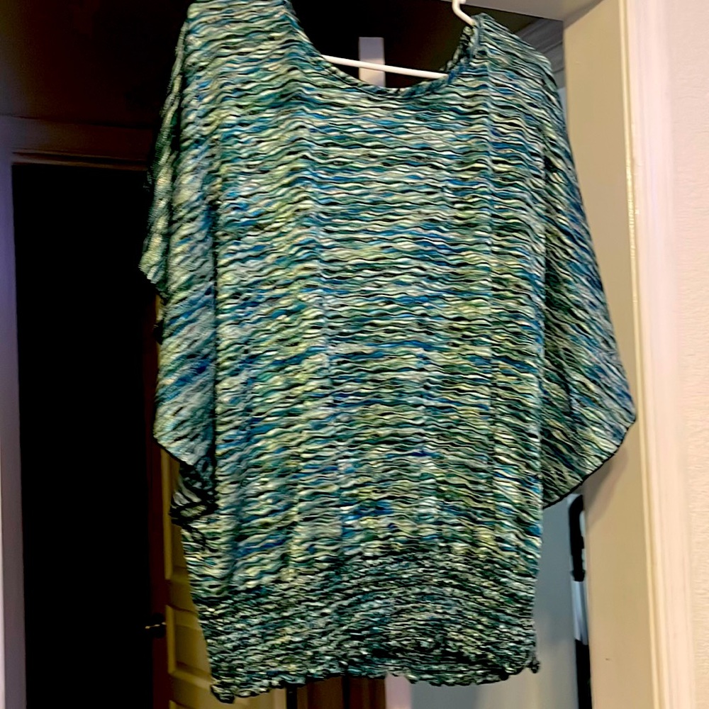 CATO Green thin sweater material